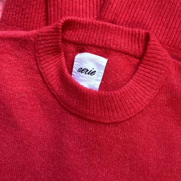 Aerie UnReal Sweater *super soft, cozy, cashmere-feel* Small * Oversized - Picture 2 of 6